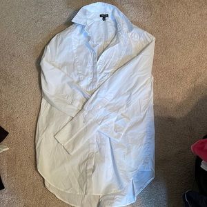 Karen Millen X Lydia Millen white button shirt